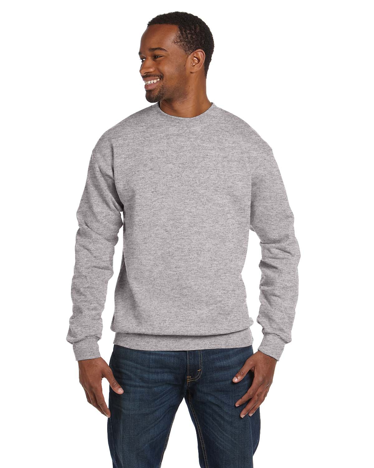 Hanes Adult 7.8 oz. EcoSmart 50/50 Fleece Crew - P1607