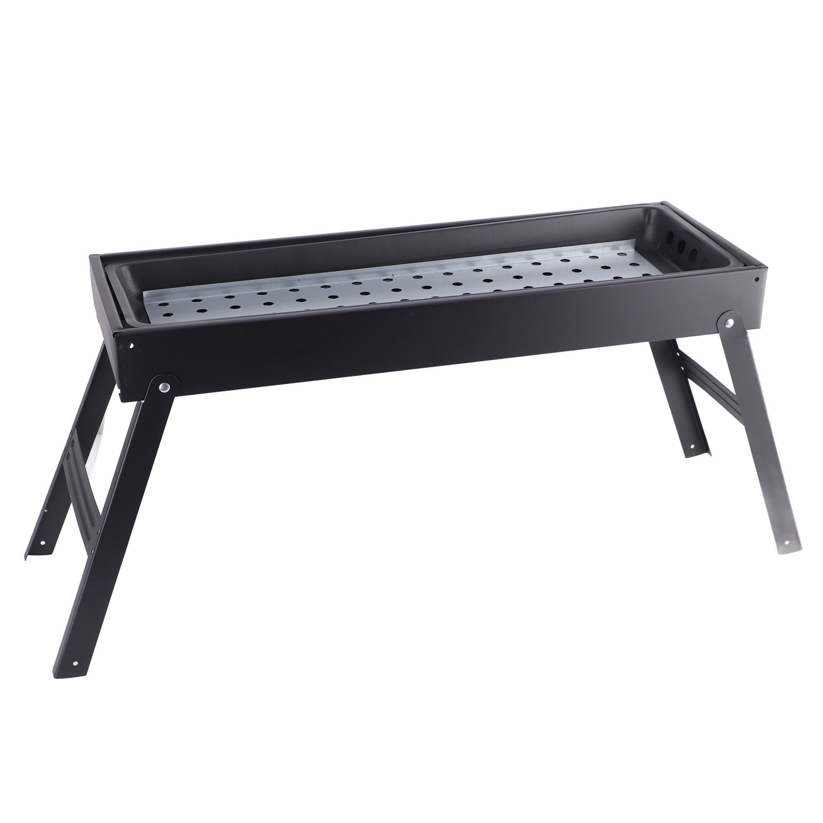 BBQ Grill, Multi Vent Design Portable Barbecue Grill Easy Cleaning Heat Resistant  for Camping for Travel