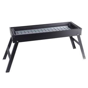 BBQ Grill, Multi Vent Design Portable Barbecue Grill Easy Cleaning Heat Resistant  for Camping for Travel