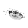 thumbnail image 2 of LOLIPPYY Hot Pot Divider Stainless Hot Pot Split Pot Design For Catering Business 1Set, 2 of 7