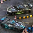 thumbnail image 4 of 4WD RC Sports Car High Speed Remote Control Mini Scale Model Vehicle Electric Drift Racing Car Toys for Boys Kids Back to School Blue 21cm, 4 of 6