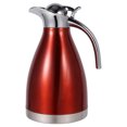 thumbnail image 2 of Nikou Machine à Expresso, théière à café en Acier Inoxydable, Bouteille d'eau Chaude à Double paroi isolée sous Vide (26.00 * 15.00 * 15.0-Rouge), 2 of 2