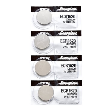4 x Energizer CR1620 Batteries, Lithium Battery 1620