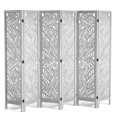 thumbnail image 1 of VEVOR Wood Room Divider Wooden Screen 6 Panel for Room Separation Home Office, 1 of 9