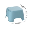 thumbnail image 3 of Space-Saving Plastic Stool with Anti-Slip Surface & Stackable - Home Mini Seat for Indoor Outdoor Use in Bathroom Camping Kitchen Multi-Purpose, 3 of 6