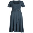 thumbnail image 2 of Robe Longue à Col en V pour Femmes, Formelle, Cocktail, Soirée, Grande Taille, 2 of 6