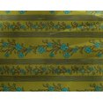 thumbnail image 4 of oneOone Georgette Viscose Fabric Stripe|Leaves & Floral Block Decor Fabric Printed BTY 42 Inch Wide, 4 of 4