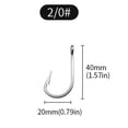 thumbnail image 4 of Universal Octopus Fishing Hook Lure Fishing Hook Line Connector Stainless Steel Fishing Tackles, 4 of 9