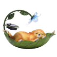 thumbnail image 1 of Solar Animal Hanging Light Garden Cat Dog Squirrel Statue Art Tree Pendants (B), 1 of 7