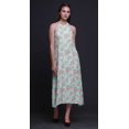 thumbnail image 4 of Bimba Robe de Plage Dos Nu Imprimée à Fleurs pour Femmes, Col Halter, Petite Taille, 4 of 6