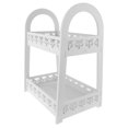 thumbnail image 4 of 2 Tier Storage Rack Kitchen Bathroom Stand Shelf Unit Organizer, 4 of 8