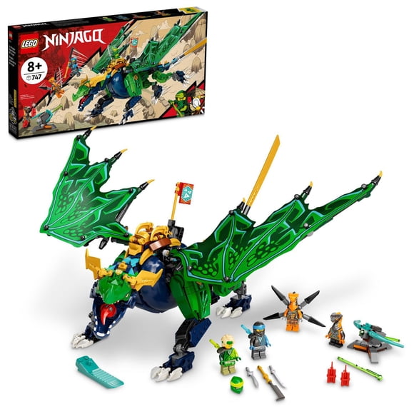 LEGO NINJAGO Lloyd’s Legendary Dragon 71766 Toy Building Kit (747 Pieces)