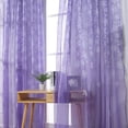 thumbnail image 4 of Christmas Decor Curtain 1PCS Christmas Snowflake Curtain Tulle Window Treatment Voile Drape Valance Polyester curtains, 4 of 9