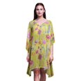 thumbnail image 1 of Bimba Kimono de Plage d'Été pour Femmes Grande Taille à Fleurs Kaftan-TG-3X, 1 of 5