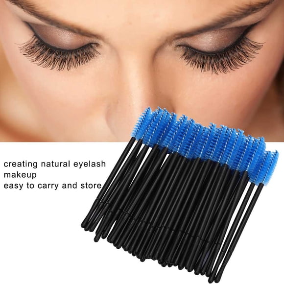100pcs Disposable Eyelash Brush, Mascara Wands, Eyelash Spoolies Brushes, Makeup Brushes Applicators Mascara Applicator Makeup Brush Set Eyelash Brush Brow Brushes Applicators