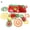 B, variant on Aofa 14Pcs/Set Kids Children Teapot Tea Set Toy Cups Saucers Pretend Play Food Fun Kids Gift