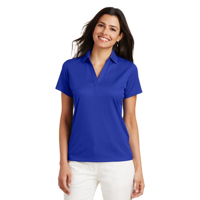 Port Authority Polo Jacquard Fin Performance pour Femmes. L528