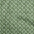 thumbnail image 1 of oneOone Georgette Viscose Green Fabric Asian Dabu Print Sewing Craft Projects Fabric Prints By Yard 42 Inch Wide, 1 of 4