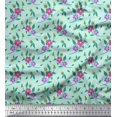 thumbnail image 1 of Soimoi Green polyester Crepe Fabric Diamond Geometric Print Fabric by Yard 42 Inch Wide, 1 of 3