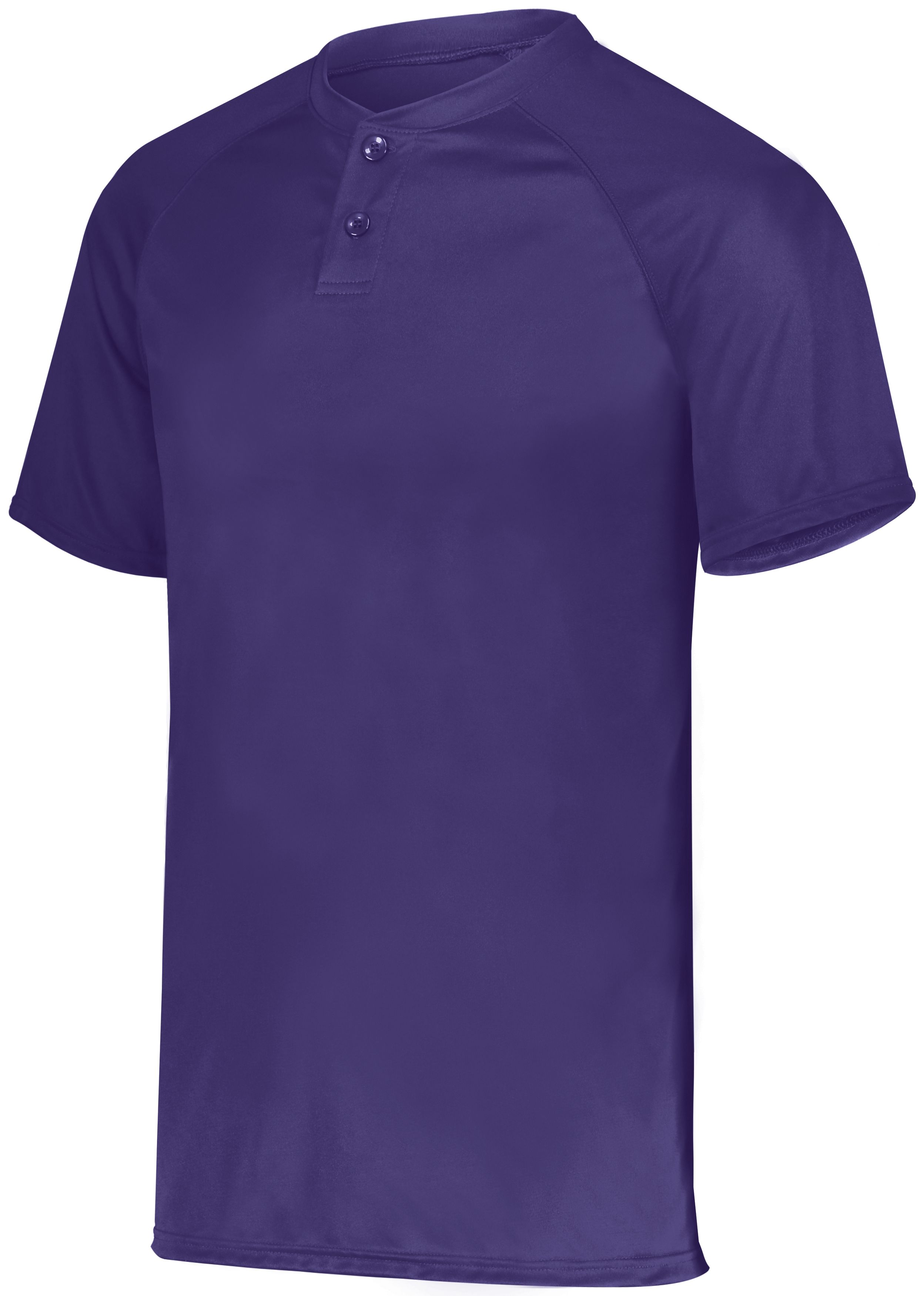 Augusta sportswear Boy's Attain Wicking Two Button Baseball Jersey