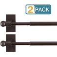 thumbnail image 4 of Adjustable Magnetic Curtain Rods for Mental Appliance Doors Windows to Champagne Window Rods Easy Installation Toilet Towel Bar MultiUseful (in Champagne ), 4 of 5