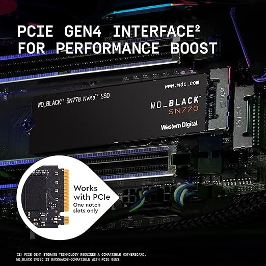 Western Digital -WD BLACK SN770 NVME SSD 1TB - Walmart.ca