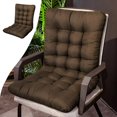 thumbnail image 2 of HLONK Clearance Rocking Chair Cushion  Rocker Chairs Replacement Cushions Set for Indoor  Water Resistant Extra Cozy Tufted Seat Pads and Non Slip High Back Pad with Ties for Outdoor, 2 of 6