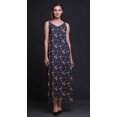 thumbnail image 2 of Bimba Rayon Floral Ladies Printed Backless Spaghetti Strap Long Maxi Evening Party Dress-XSmall, 2 of 5