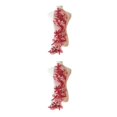 thumbnail image 3 of relayinert Magnifique Patch d'Applique en Dentelle Florale pour Robe de Mariage Unique Robe de Mariage Unique Applique en Dentelle Rouge Vin 2ensemble, 3 of 6
