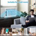 thumbnail image 2 of Ourlova 6000 BTU Window Air Conditioner WiFi Energy Saving Window AC Unit with Remote App Control Timer Function Easy Install Kit, 2 of 6
