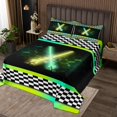 thumbnail image 2 of Erosebridal Lightsaber Coverlet Set Twin, Sports Game Bedding Set, Geometric Decor 2 Pieces, 2 of 5
