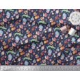 thumbnail image 3 of Soimoi Poly Georgette Fabric Balloon & Cute Animals Kids Print Fabric by Yard 42 Inch Wide, 3 of 3