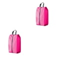 thumbnail image 2 of Wweixi Sac de Rangement Réutilisable pour Chaussures de Voyage Solution Écologique pour le Transport de Chaussures Léger Rose XL 2Set, 2 of 6