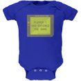 thumbnail image 1 of Halloween Player 1 One Costume New Born Gamer Funny Soft Baby One Piece, 1 of 1