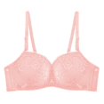 thumbnail image 5 of CHUANK Bras for Women Wire-Free French Womens Front Close Bra T Back Plus Size Seamless Unlined Large Bust, 5 of 5