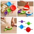 thumbnail image 2 of Binwennn Strictly Dumpling Ravioli Set Heart Shape Ravioli Kitchen Manual Dumpling Tool Large Red Dumpling Household Food Grade Dumpling Clamp, 2 of 7