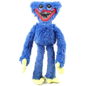 Huggy Wuggy Plush Toy, Blue Scary and Funny Plush Doll, Suitable for Birthday Present and Friends Beautifully Plush Doll Gifts 16 inch (Blue)