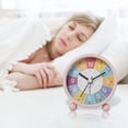 thumbnail image 3 of Children's Alarm Clock, Analogue Alarm Clock, No Ticking, Learning Alarm Clock, Children's Quartz Alarm Clock, 3 of 3