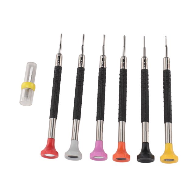 Screwdriver Set, Watchmaker Screwdriver Set Ergonomic 6pcs for Electronic