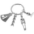 thumbnail image 4 of Biology Keychain Science Keyring Bag Backpack Hanging Decor DNA Keychain, 4 of 9