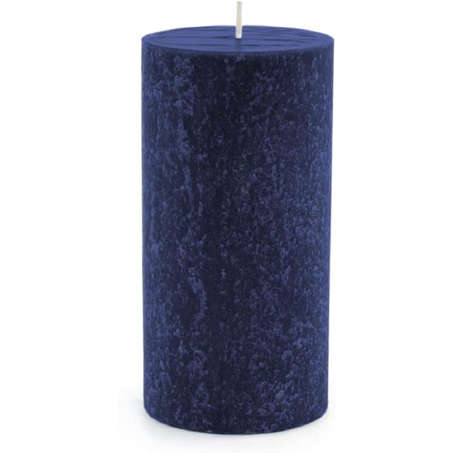 Root Candles 336220 Unscented Timberline Pillar Candle, 6-Inch, Abyss