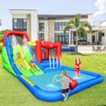 thumbnail image 2 of Costway Inflatable Water Slide Kids Jumping Bounce Castle w/ Ocean Balls Blower Excluded, 2 of 10