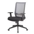thumbnail image 3 of Boss Office Linear Mesh Adjustable Office Desk Chair, 3 of 6