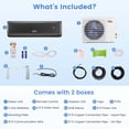 thumbnail image 3 of Costway 12000 BTU Mini Split Air Conditioner & Heater with Heat Pump, 3 of 10