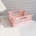 thumbnail image 1 of Aodebiao Foldable Plastic Small Baskets for Organizing and Storage, Collapsible Storage Crate for Home Bedroom Office Classroom Drawer Organizers, 1 of 6