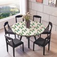 thumbnail image 2 of yuksok Anti-skid Polyester Round Tablecover Table Cloth Catering Events 47" 1.2m 04 D - 120cm (48 Inch), 2 of 6