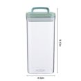 thumbnail image 3 of GFHFHITJ Storage Jar Buckle Sealed Cans for Grains and Miscellaneous Grains Kitchen Storage Food Grade Transparent Plastic Cans Snacks Dry Goods Tea Storage Cans, 3 of 7