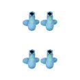 thumbnail image 2 of Youkk Lightweight And Fashionable Waterproof Shoe Cover For Unisex – Stay Dry And Look Blue 2Set, 2 of 6