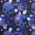 thumbnail image 1 of oneOone Rayon Royal Blue Fabric Skull Sewing Material Print Fabric By The Yard 56 Inch Wide, 1 of 5