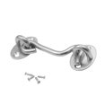 thumbnail image 2 of Window Eye Latch Gate Door Window Stainless Steel Windproof Lock Hook with Mounting Screws, 2 of 10